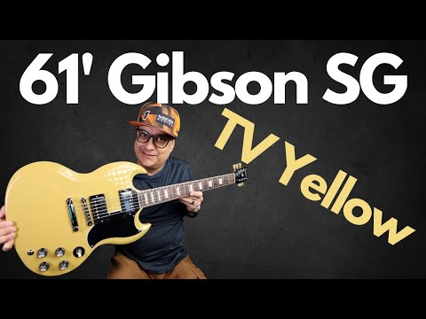 Gibson SG Standard 61' Custom Color TV Yellow Review