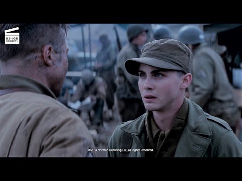 Fury: The new guy HD CLIP