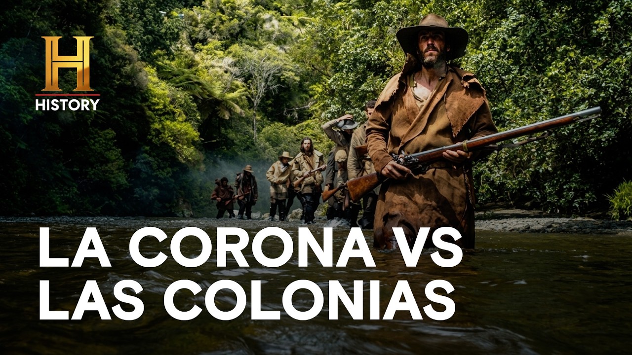 LA CORONA CONTRA LAS COLONIAS - Daniel Boone abrió la frontera  - GIGANTES DE LA INDUSTRIA