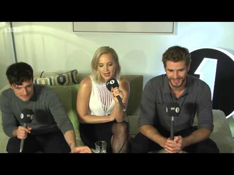 Jennifer Lawrence Mockingjay Part 2 BBC Radio 1 2015