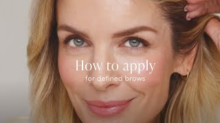 How to apply for defined brows | jane iredale PureBrow Precision Pencil