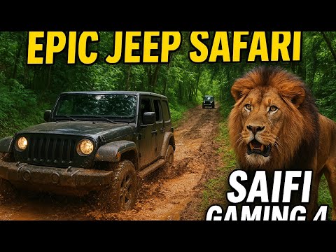 🔥 Off-Road Jeep Driving Game 3D Simulator Extreme Mud Jeep Rally | Safari Trail Hunt| Saifi Gaming 4