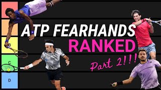 Ranking the ATP's Best Forehands: TIER LIST PART II