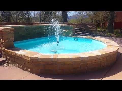 UVa-Wise fountain, May 1, 2018