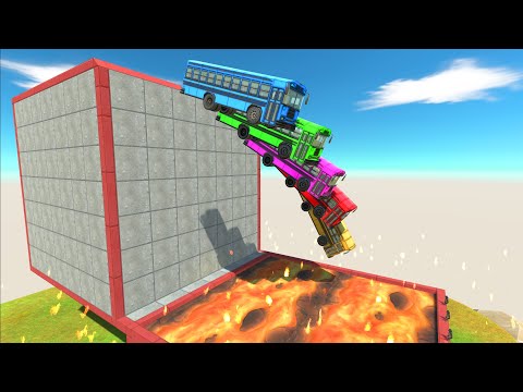 All Units Fall Into Lava - Animal Revolt Battle Simulator