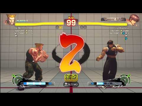 Dieminion (Guile) vs Guyofkaillera (Guy)