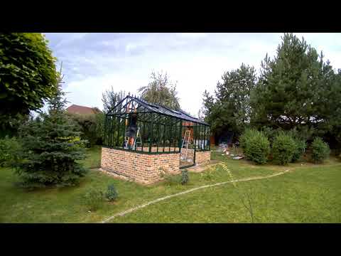 Montaż szklarni ogrodowej Euro Gothic 309cm x 530cm