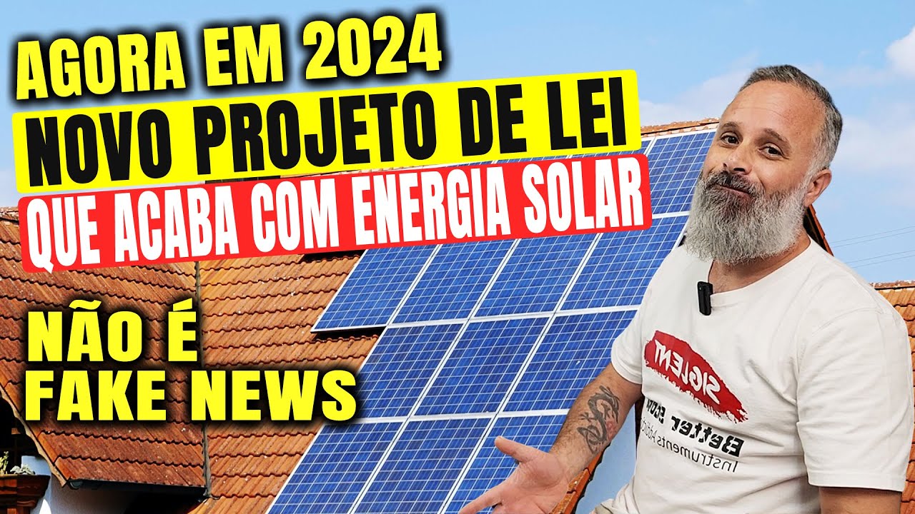 [PL 4831/2023] PODE Ser o FIM da Energia Solar no BRASIL! | #NÃOAOFIMDAGD