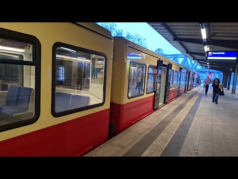 Mitfahrt in der S5 von Strausberg Nord bis Westkreuz im BR 481