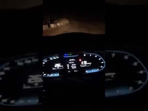 Night drive in Hyundai New I20 2020/2021 /Night view of  I20 sports variant