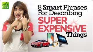Smart Phrases for saying is ‘Super Expensive’ | Spoken English Practice lesson | Speak Fluently