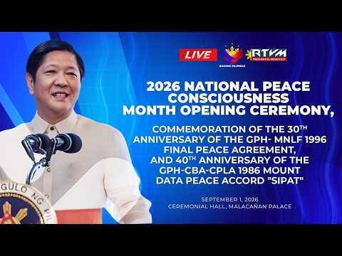 2026 National Peace Consciousness Month Opening Ceremony