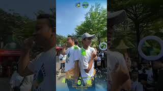 Download lagu Kawinan Fikri n Qori, Ancop Global Walk 2023, Nyaman 😁 mp3