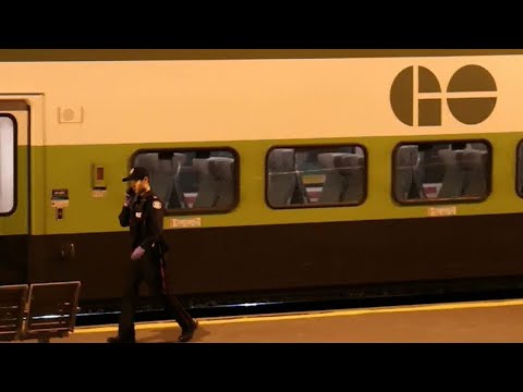 Teenager seriously injured after riding atop a Toronto GO train