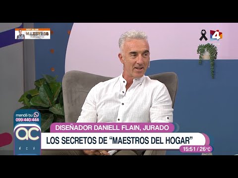 Algo Contigo - Daniell Flain y los secretos de "Maestros del Hogar"