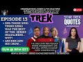 Episode 13 Star Trek Animated Series Talk And Rewatching DS9​⁠​⁠ ​⁠​⁠​⁠​⁠​