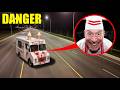 IF YOU EVER SEE THE SMILING ICE CREAM MAN DONT GET NEAR AND RUN CURSED SMILER