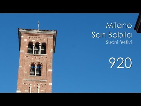 Le campane di Milano - Basilica di S. Babila - Suoni festivi