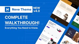 Neve WordPress Theme 4.0 – New Features & Updates Walkthrough