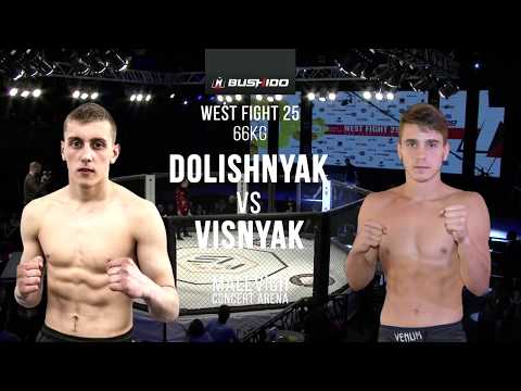 66 kg, Nazar Dolishnyak vs Roman Visnyak | RFP 60 / MMA Bushido - WEST FIGHT 25