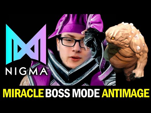 MIRACLE Unstoppable Antimage - NIGMA vs Mudgolems
