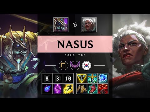 Nasus Top vs Ambessa: Unstoppable - KR Master Patch 14.24