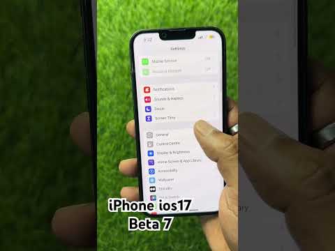 iPhone iOS 17 Beta 7 😍😍😍 #shorts