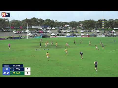 Rd 18 Hostplus SANFL Snapshot - Eagles' James Rowe goals on his left from distance
