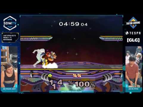 LSSD #75 - Dr. Light (Sheik, ICs) vs. B2S | TpFox (Fox) - Singles Losers Semis - Smash Melee