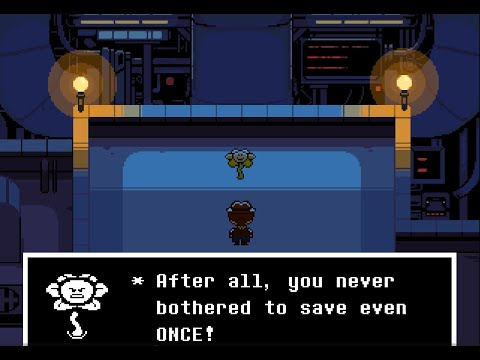 Undertale Yellow: No Save Run Flowey Dialogue