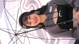 2024 SUPER GT Rd.2 FUJI #02 後藤佑紀 神崎りの muta racing fairies 決勝日ピットウォーク レースクイーン 4K