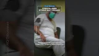 Kilas Peristiwa: 4 Tahun Berlalu, Kronologi Penusukan Syekh Ali Jaber saat Ceramah di Bandar Lampung