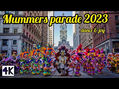 Mummers Parade 2023: 4k Full version of the Biggest  Mummers Parade 2023 worldwide, Philadelphia,USA