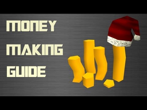 RuneScape 2007 / 90 - 100k p/hour Ultimate Money Making Guide/ GOOD CRAFTING XP / 2013 Commentary