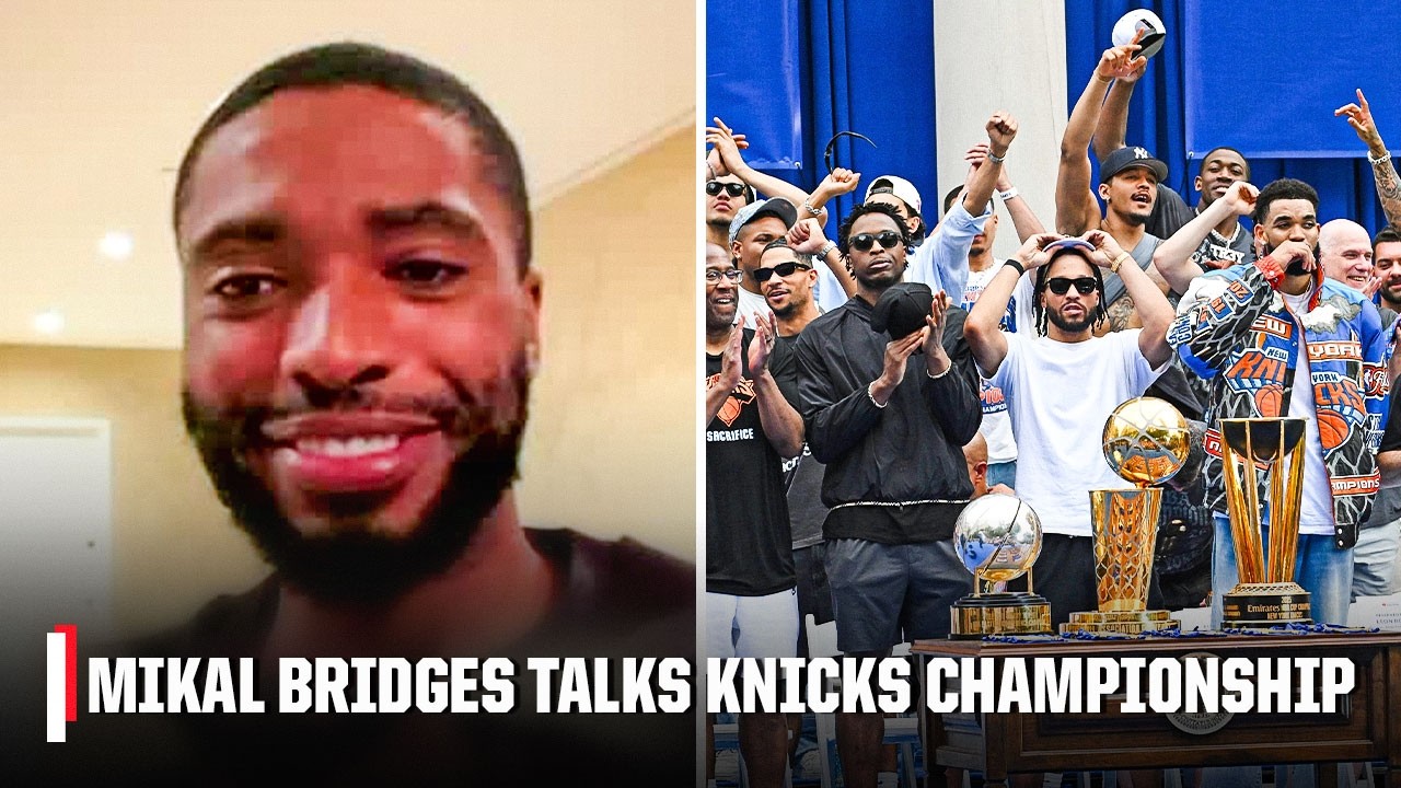 Mikal Bridges on why the Knicks should win ‘Best Team’ at the 2026 ESPYS