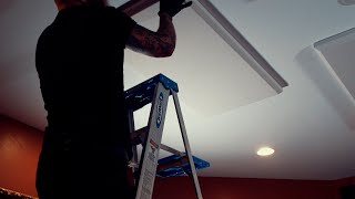 Flush Mounting an Acoustic Ceiling Panel