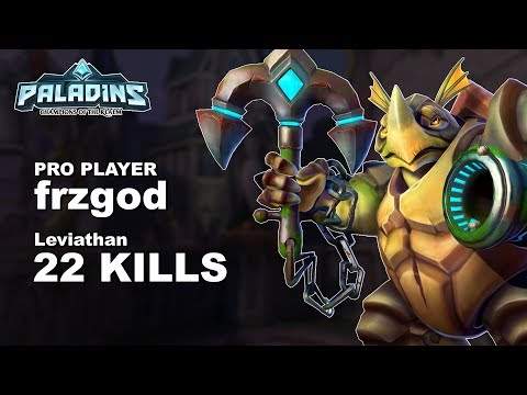 frzgod Makoa 22 KILLS!! Paladins Pro (SSG) Ranked Gameplay
