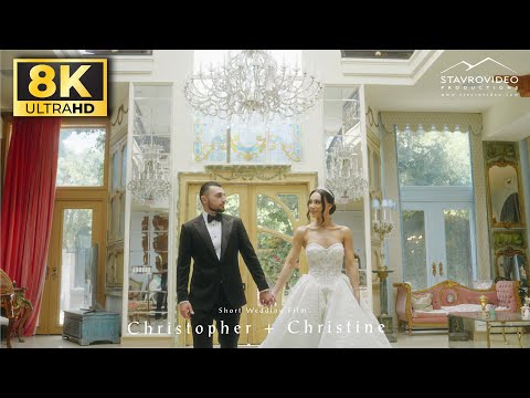 Christopher + Christine's Short Wedding Film at Landmark hall st Peter Church and Sunset Estate