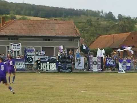 Unirea Leucuşeşti - ASU Politehnica Timişoara 1-4. Suporterii cântă "Pe orice stadion"