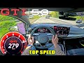 2026 VW GOLF GTI EDITION 50 TOP SPEED On AUTOBAHN
