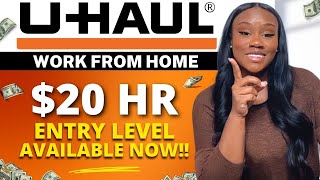 U-HAUL WORK FROM HOME | REMOTE JOBS | WORK FROM HOME 2023