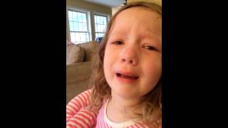 Little girl devastated that she won't meet George