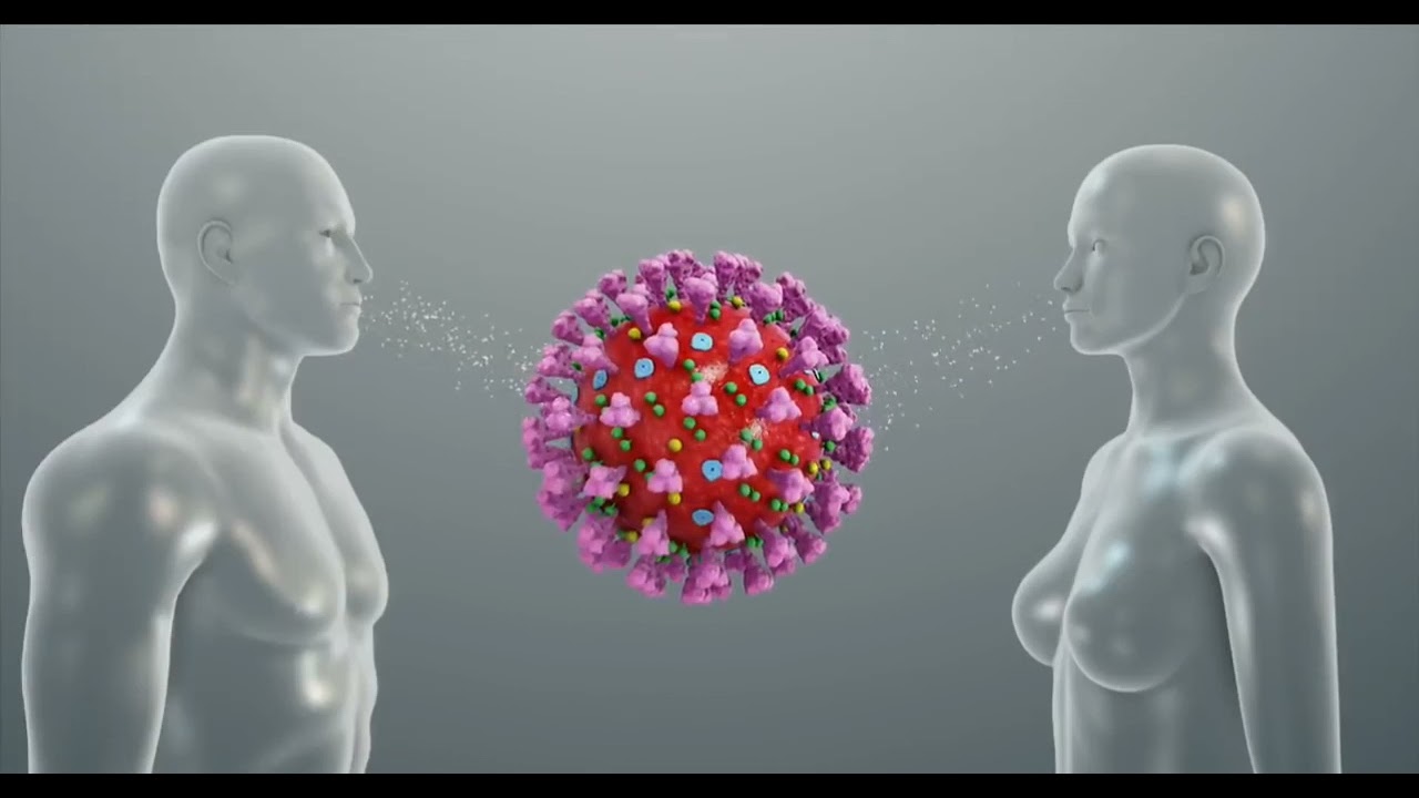 Coronavirus outbreak ( covid 19 ) explained through 3D Medical Animation