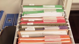 How To Organize Your Files -- Simple Home Filing System
