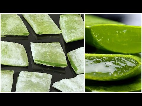 ALOE VERA ICE CUBES FOR SKIN! │DIY GET RID OF ACNE, LARGE PORES, DARK SPOTS, SKIN PROBLEMS! Video