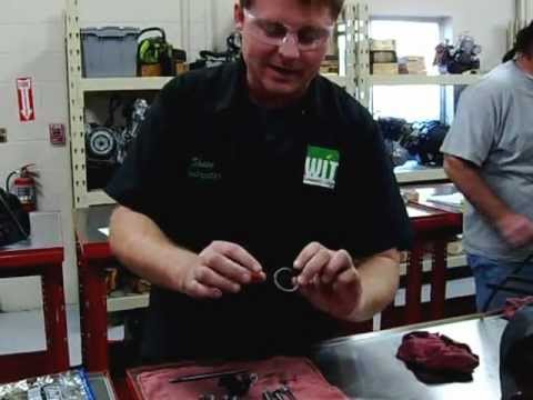 Part 02 How to install a Flywheel from a Harley v-twin S&S Revtech EVO Cases