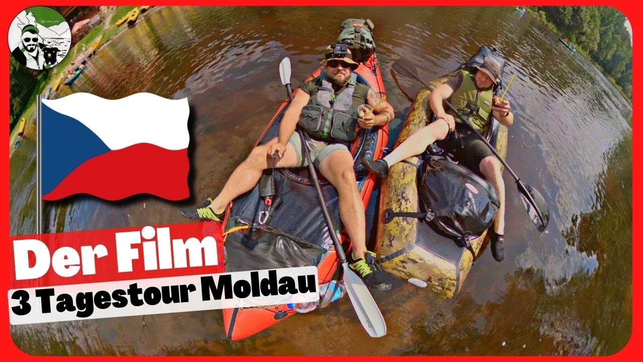 2 Dullis alleine in Tschechien 🇨🇿 || 3 Tage Flusswandern mit dem Packraft || Moldau der Film