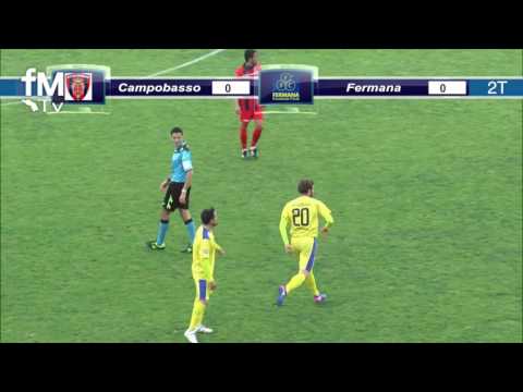 Campobasso - Fermana sintesi - 26 marzo 2017