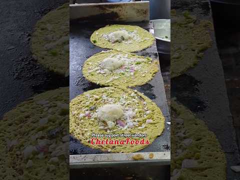 ₹20 కోనసీమ స్పెషల్ ఉప్మా పెసరట్టు🤤 Upma Pesarattu Dosa | Moong Dal Dosa | Konaseema Special Tiffins