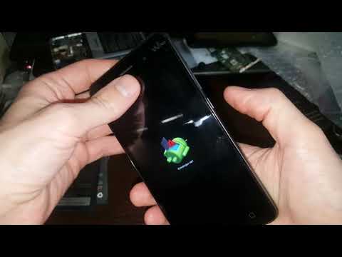 Wiko Lenny 3 hard reset сброс настроек графический ключ пароль зависает тормозит висит на заставке